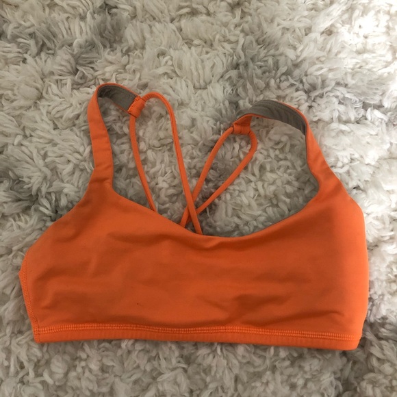 lululemon athletica Tops - Lulu lemon orange bra lululemon athletica Tops - Lulu lemon orange bra